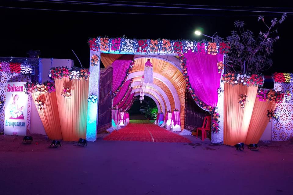 Entrance decor