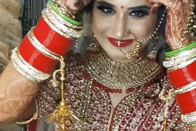 Bridal makeup