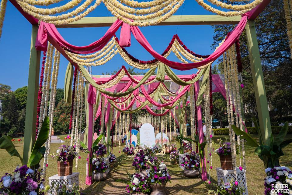 Wedding entrance