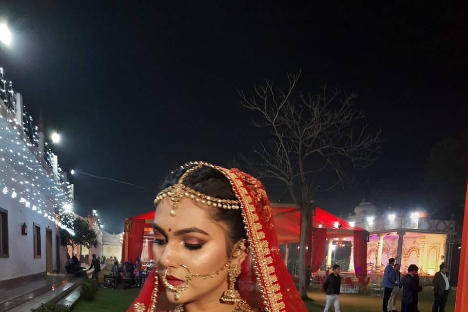 Bridal look