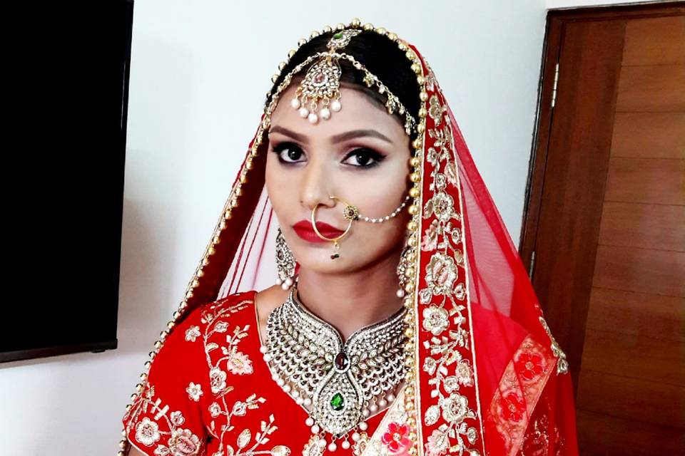 Bridal look