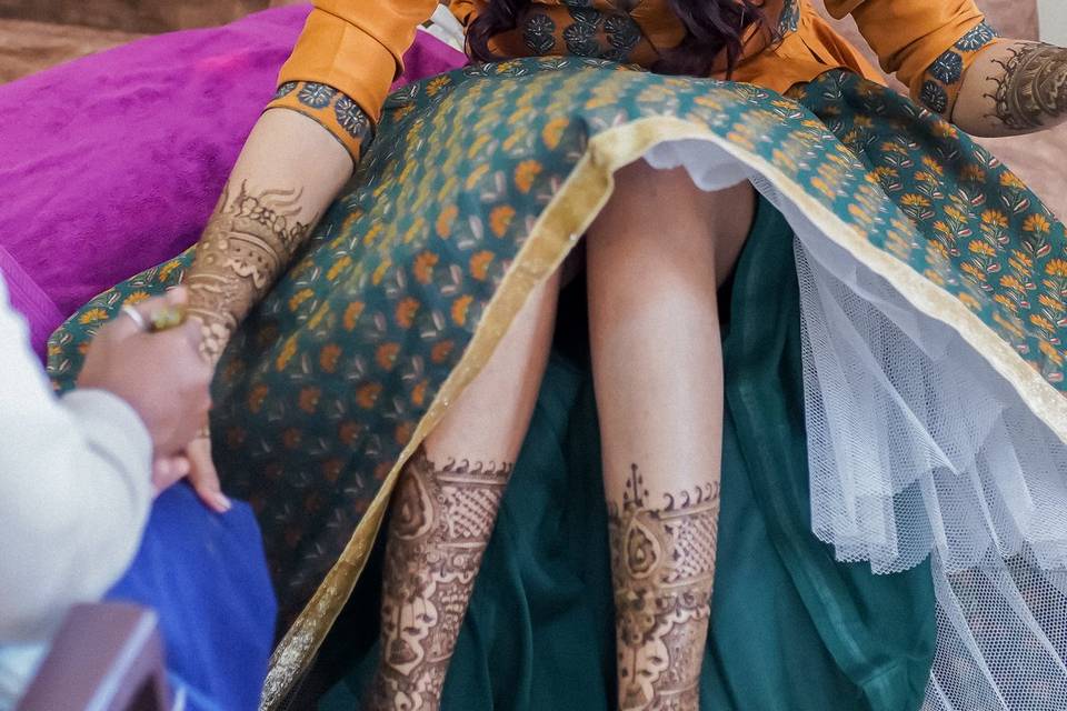 Special Mehendi look