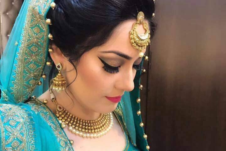 Bridal makeup