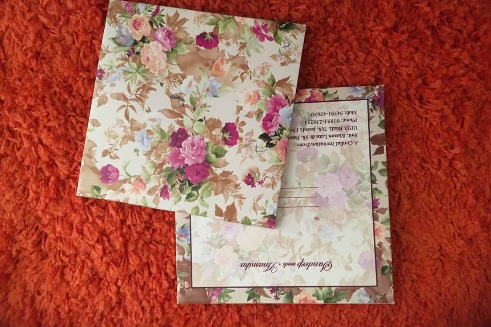 Invitation cards