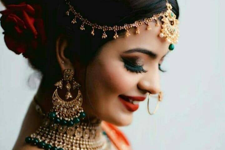 Bridal makeup