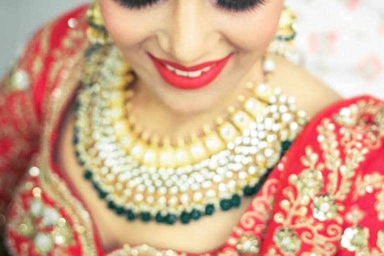 Bridal makeup