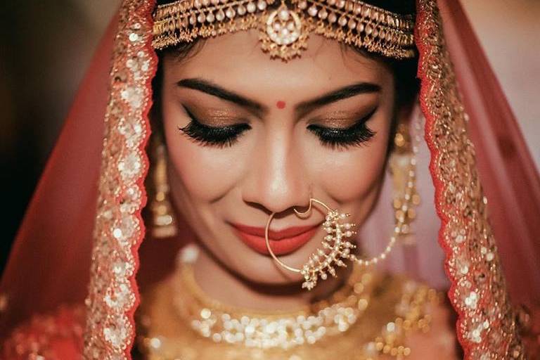 Bridal makeup