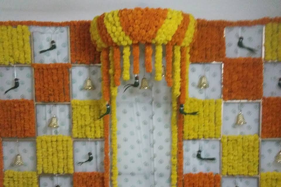 Tirupathi Flower Decorations