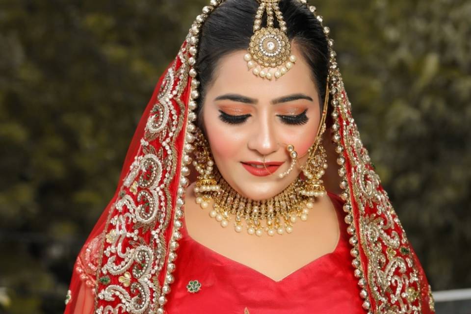 Bridal makeup