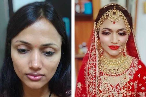 Bridal makeup