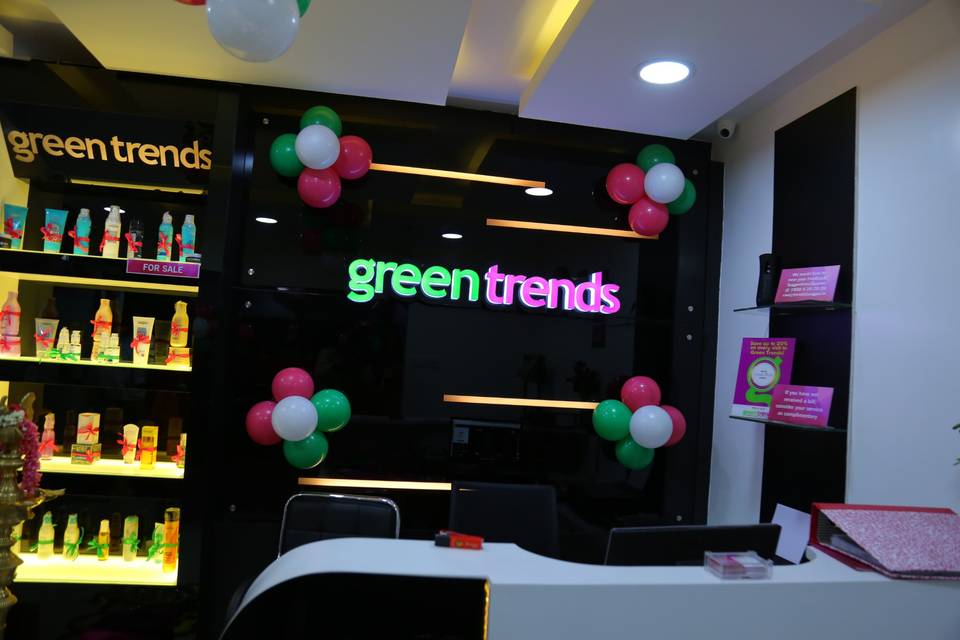 Green Trends Unisex Hair & Style Salon, Salem Main Road - Makeup Salon -  Namakkal City 