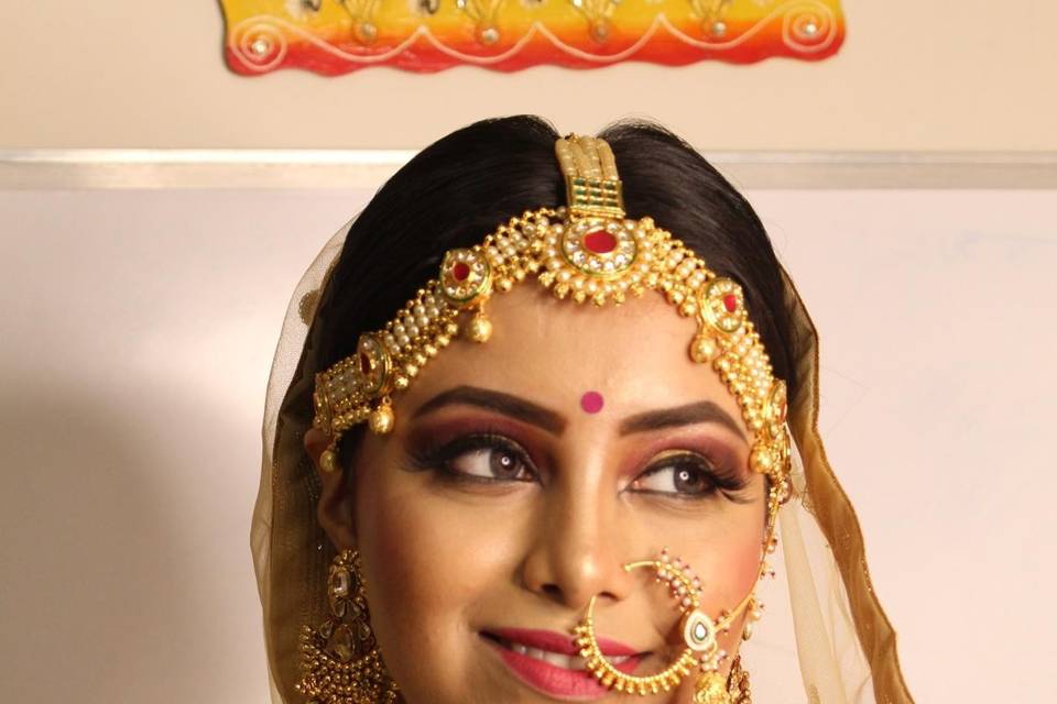 Bridal makeup