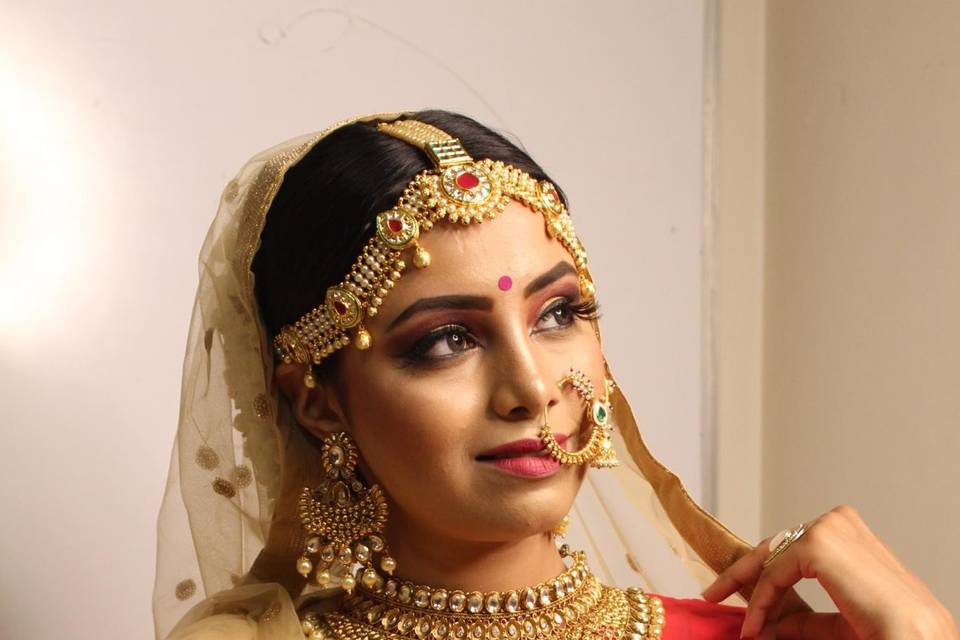 Bridal makeup