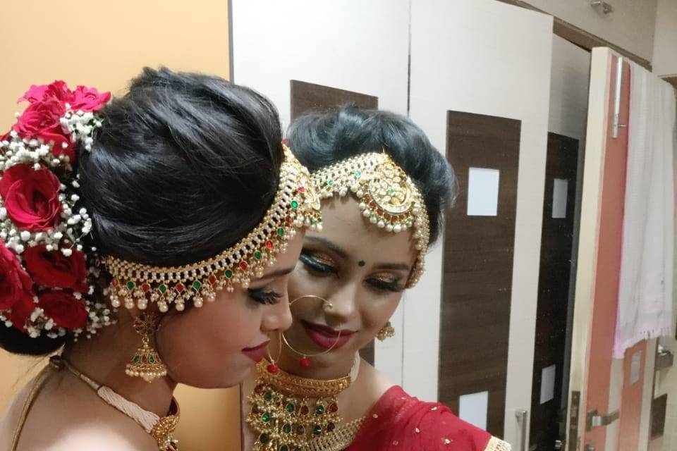 Bridal makeup