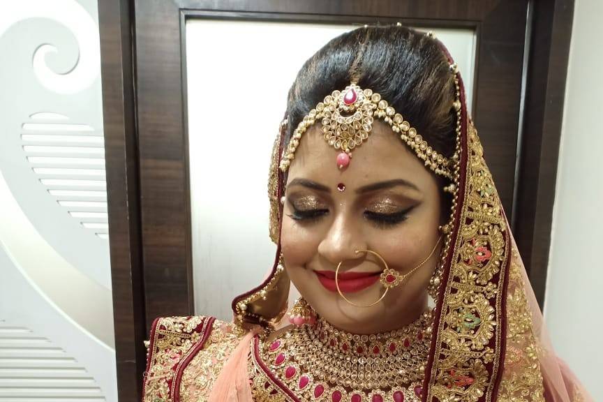 Bridal makeup