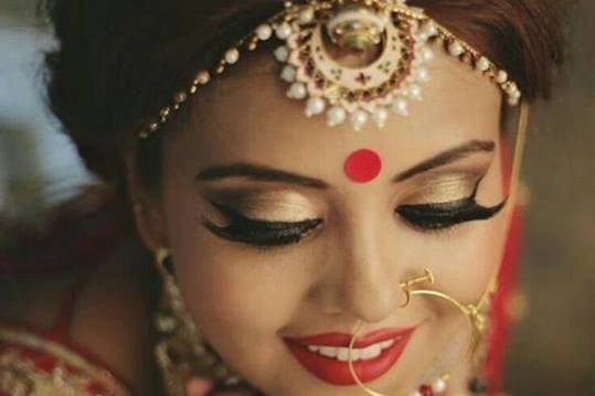 Bridal makeup