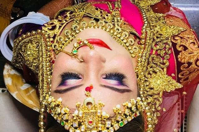 Bridal makeup