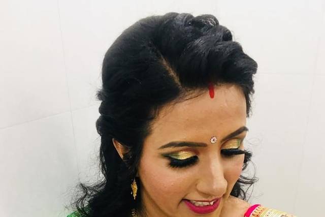Bridal makeup
