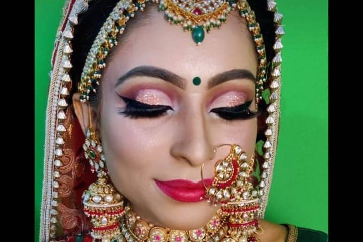 Bridal makeup