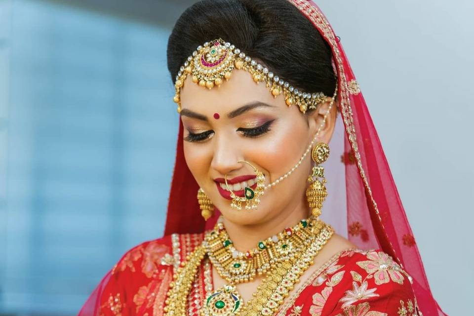 Bridal makeup