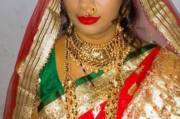 Bridal makeup