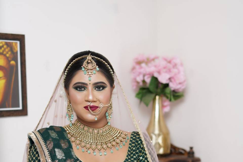 Bridal makeup