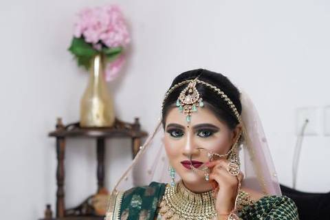 Bridal makeup