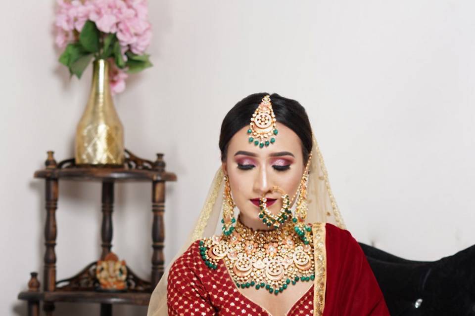 Bridal makeup