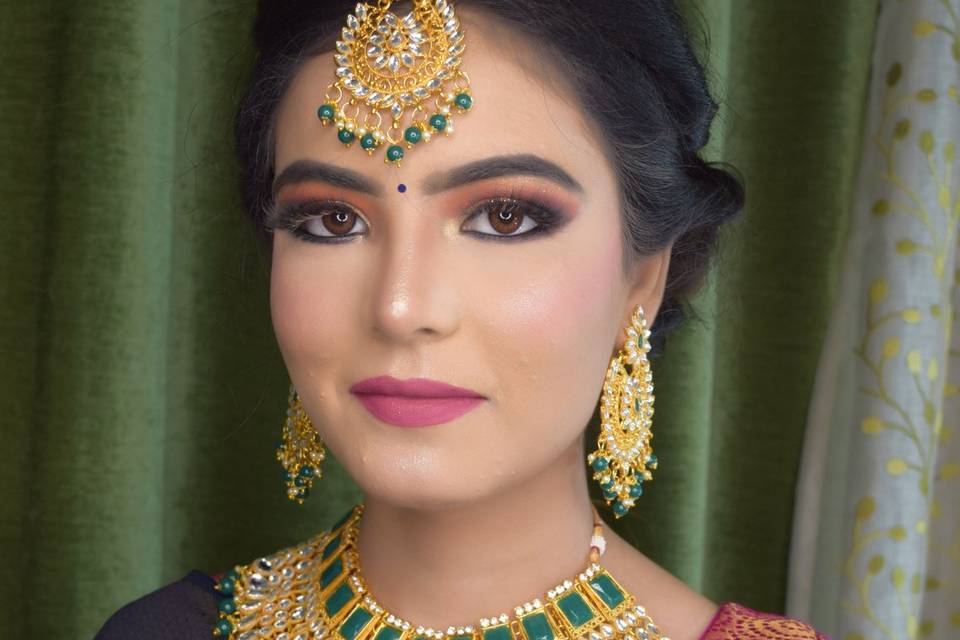 Bridal makeup