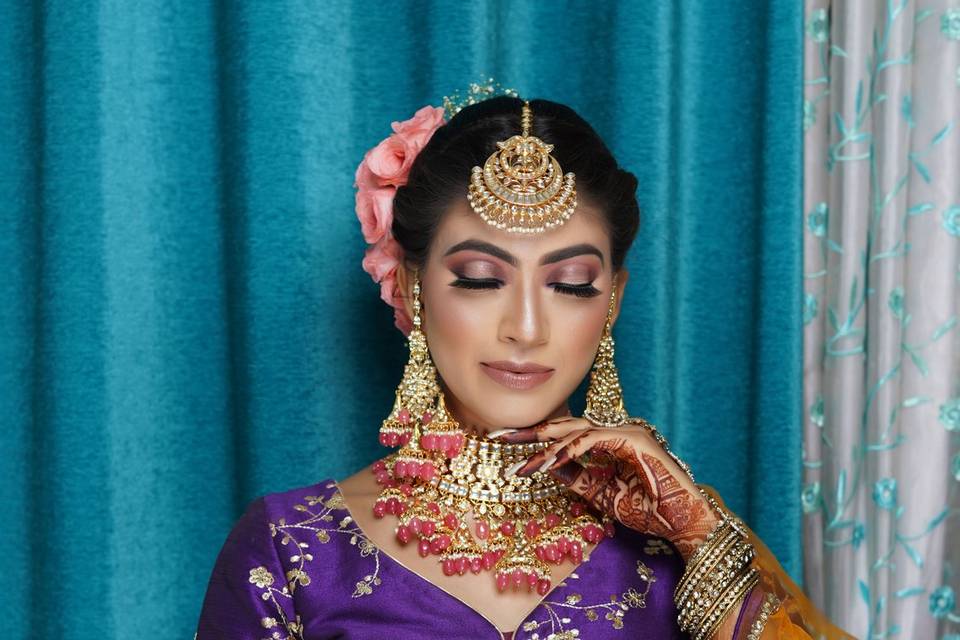 Bridal makeup