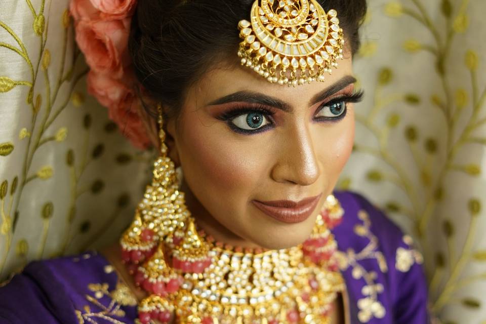 Bridal makeup