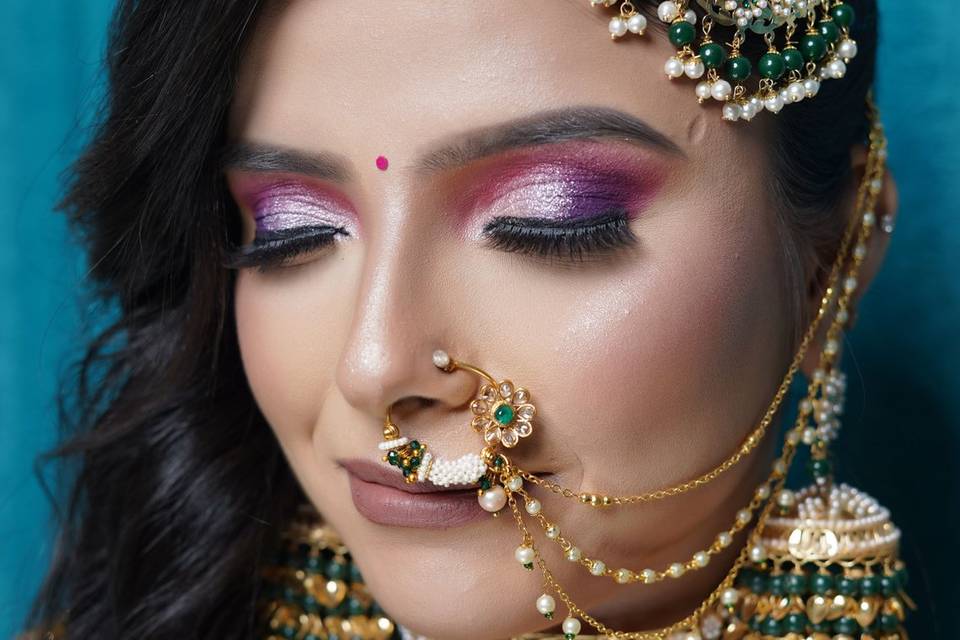 Bridal makeup