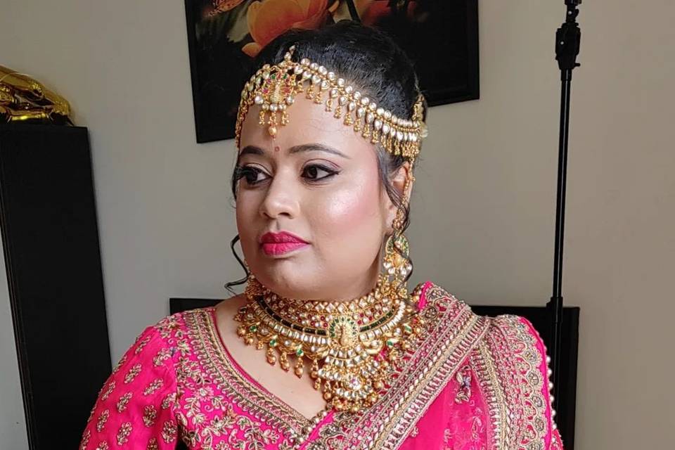 Bridal makeup