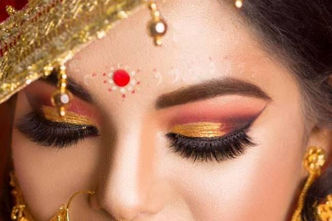 Bridal makeup