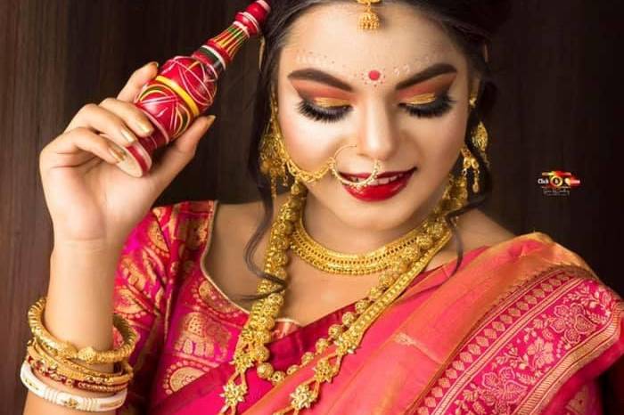 Bridal makeup