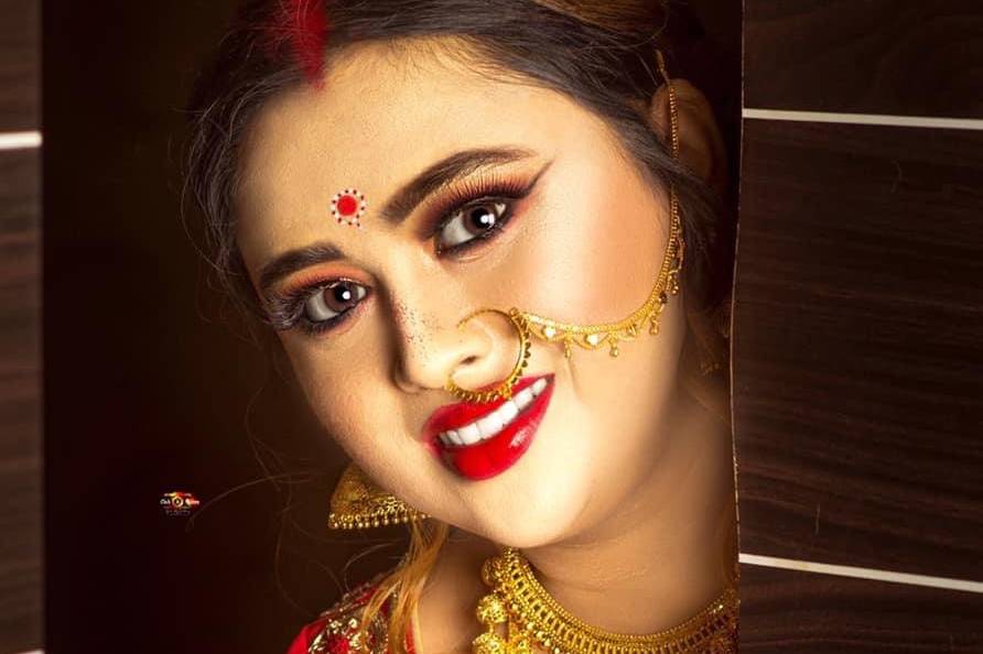 Bridal makeup