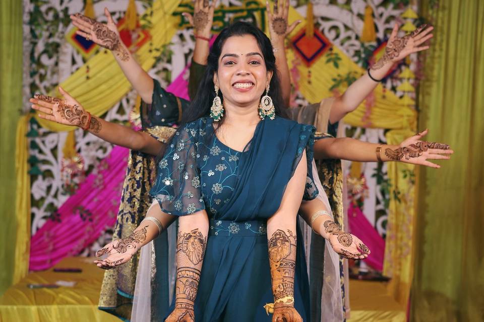 Bridal mehndi