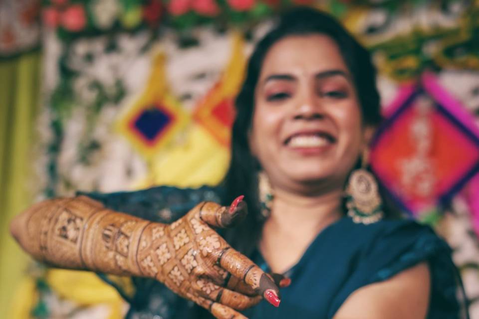 Bridal mehndi