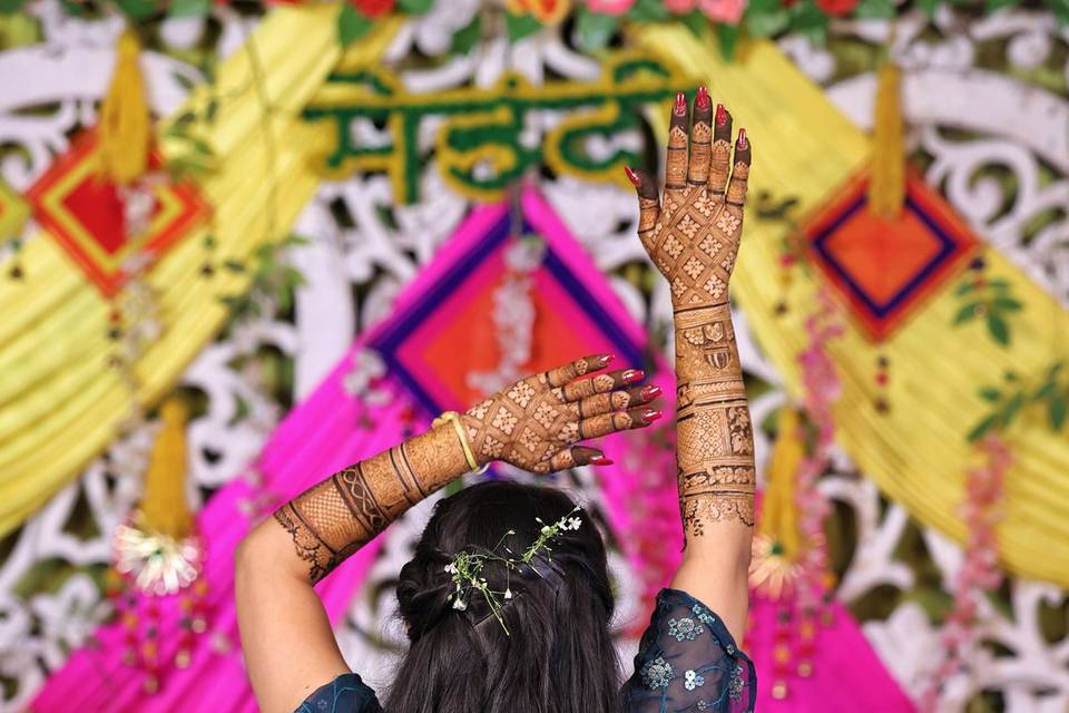 Bridal mehndi