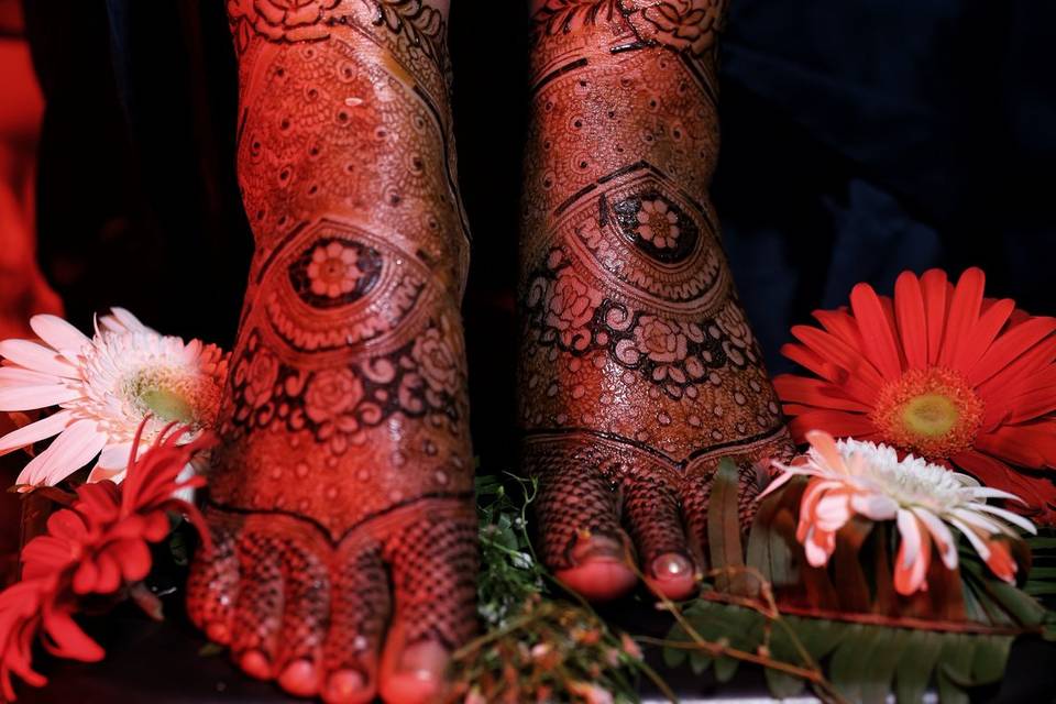 Bridal mehndi