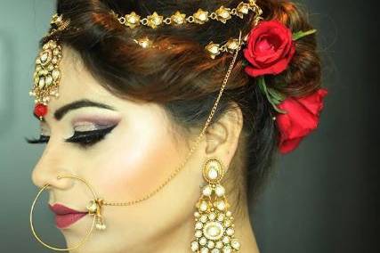 Bridal makeup