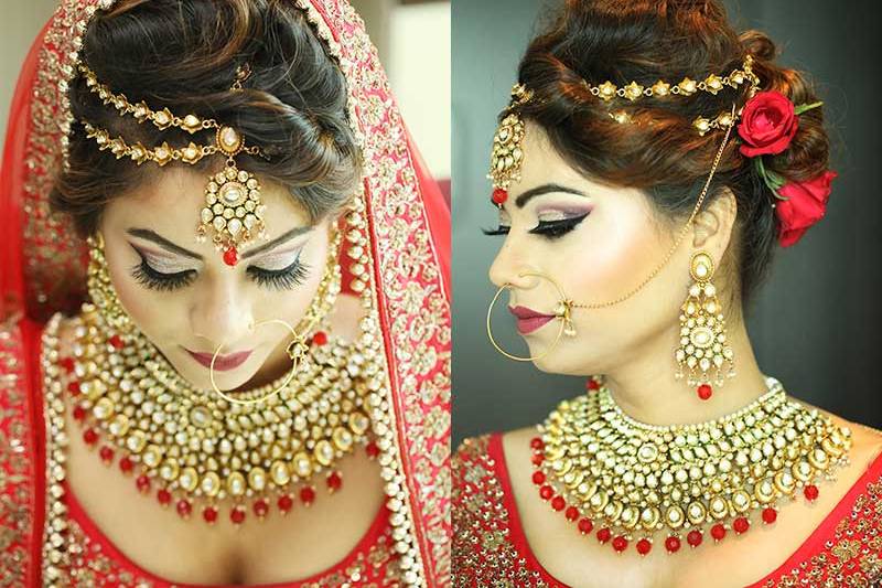 Bridal makeup