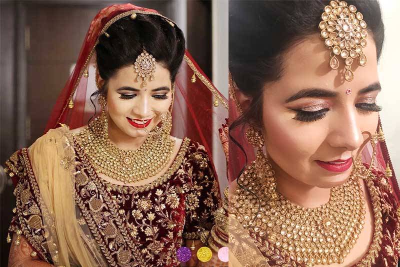 Bridal makeup