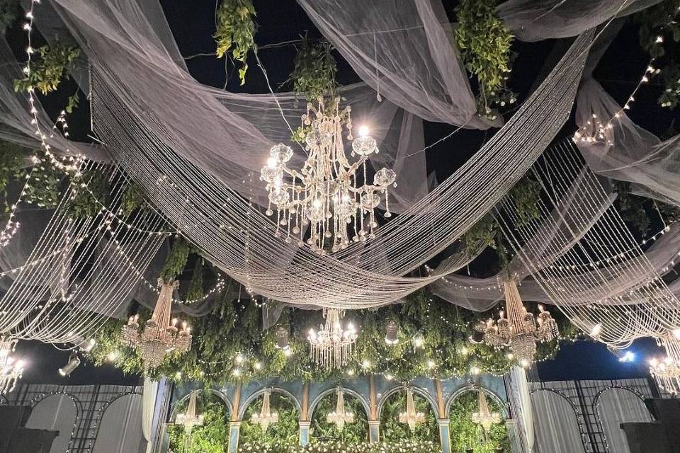 Wedding Reception Stage