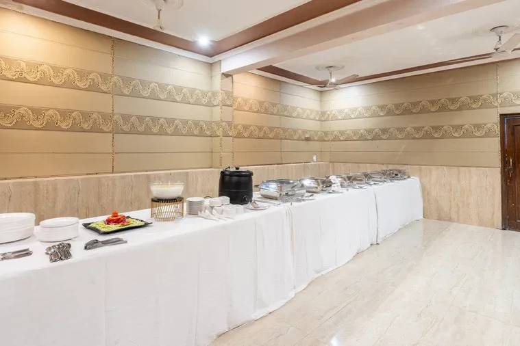 Catering setup