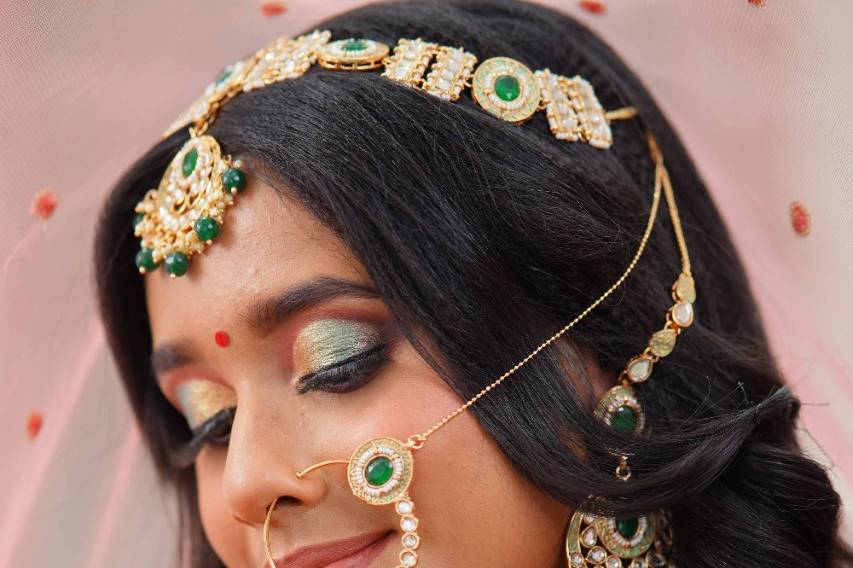 Bridal makeup