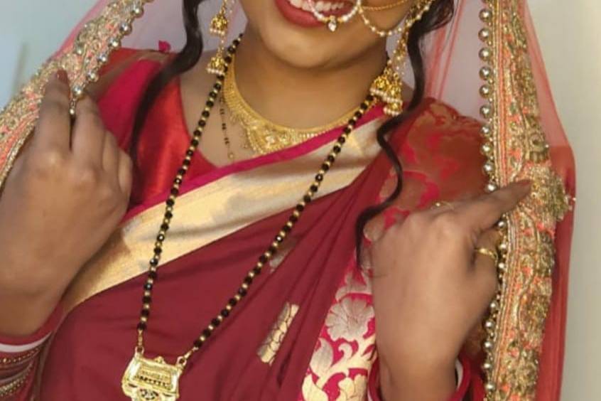 Bridal makeup