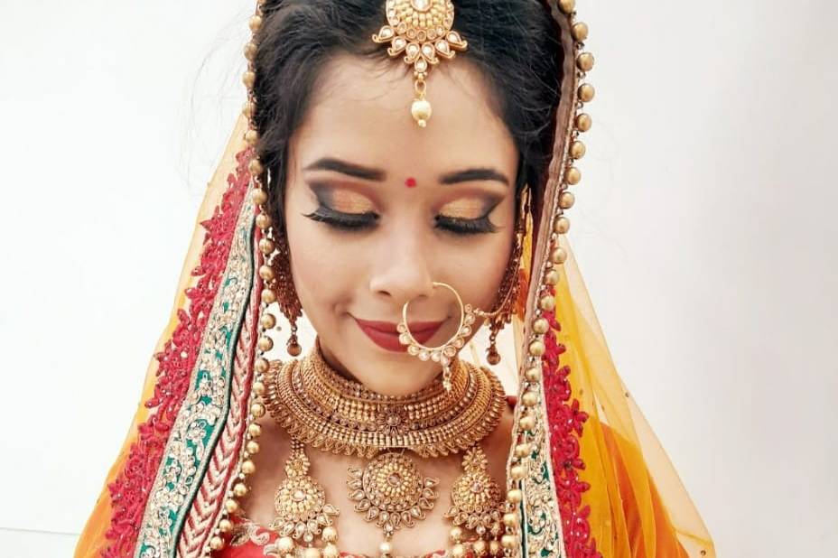 Bridal makeup