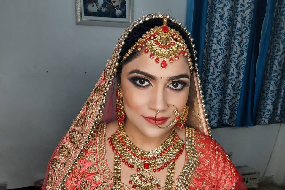 Bridal makeup