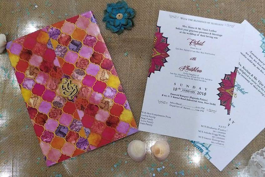 Wedding invite